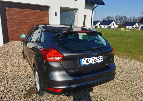 Ford Focus cena 37900 przebieg: 140100, rok produkcji 2017 z Mysłowice małe 277